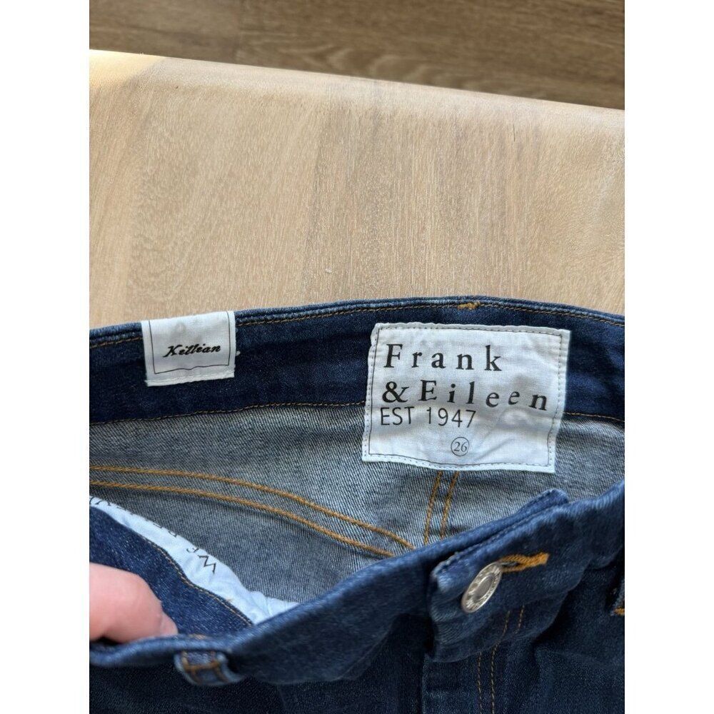 Frank & Eileen NWT Killian Flare Bootcut Jeans in 2003 Dark Wash Size 26 - Picture 5 of 8